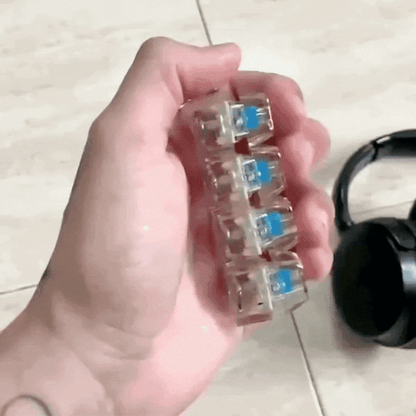 Anti-Stress Keychain Keyboard